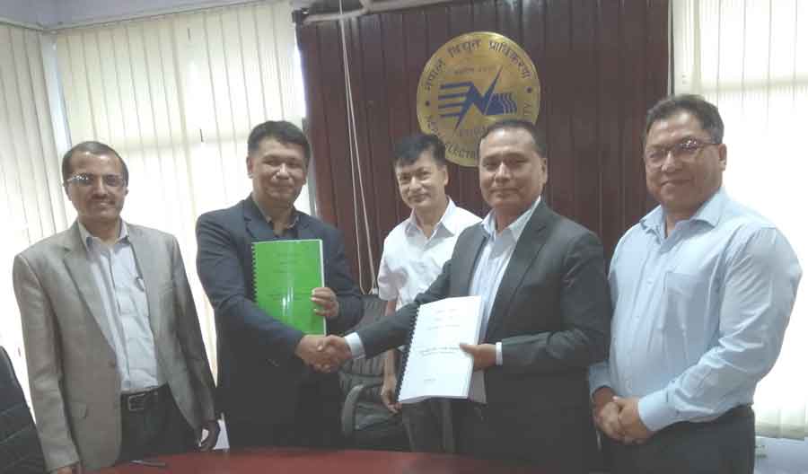 १४० मेगावाटको तनहुँ आयोजनाको पीपीए सम्पन्न