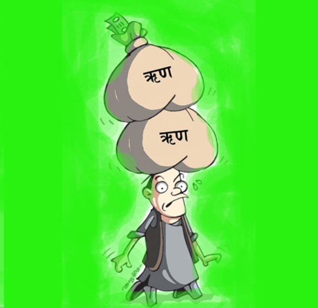 ५ वर्षमा बढ्यो ६२% राष्ट्रिय ऋण