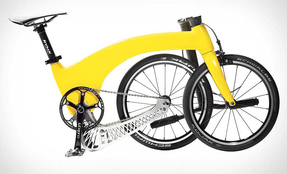 फोल्ड गर्न मिल्ने हलुका मोटरसाइकल