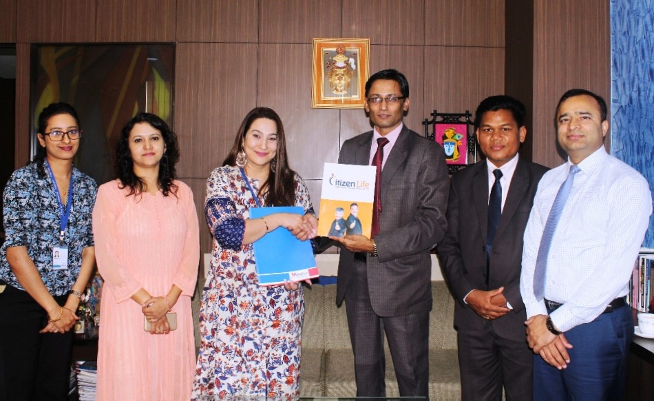 मेगा बैंक र सिटिजन लाइफ इन्स्योरेन्सबीच बैंकास्योरेन्स सम्झौता