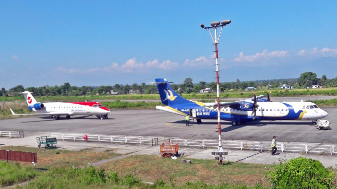 मुलुकभरका ५० विमानस्थलमध्ये ४३ घाटामा