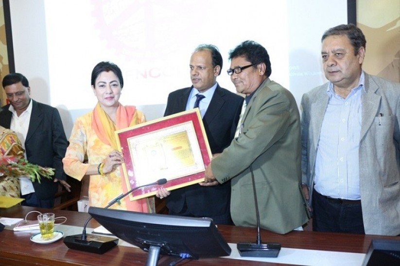 भवानी राणालाई साना तथा मझौला उद्यमीको सम्मान