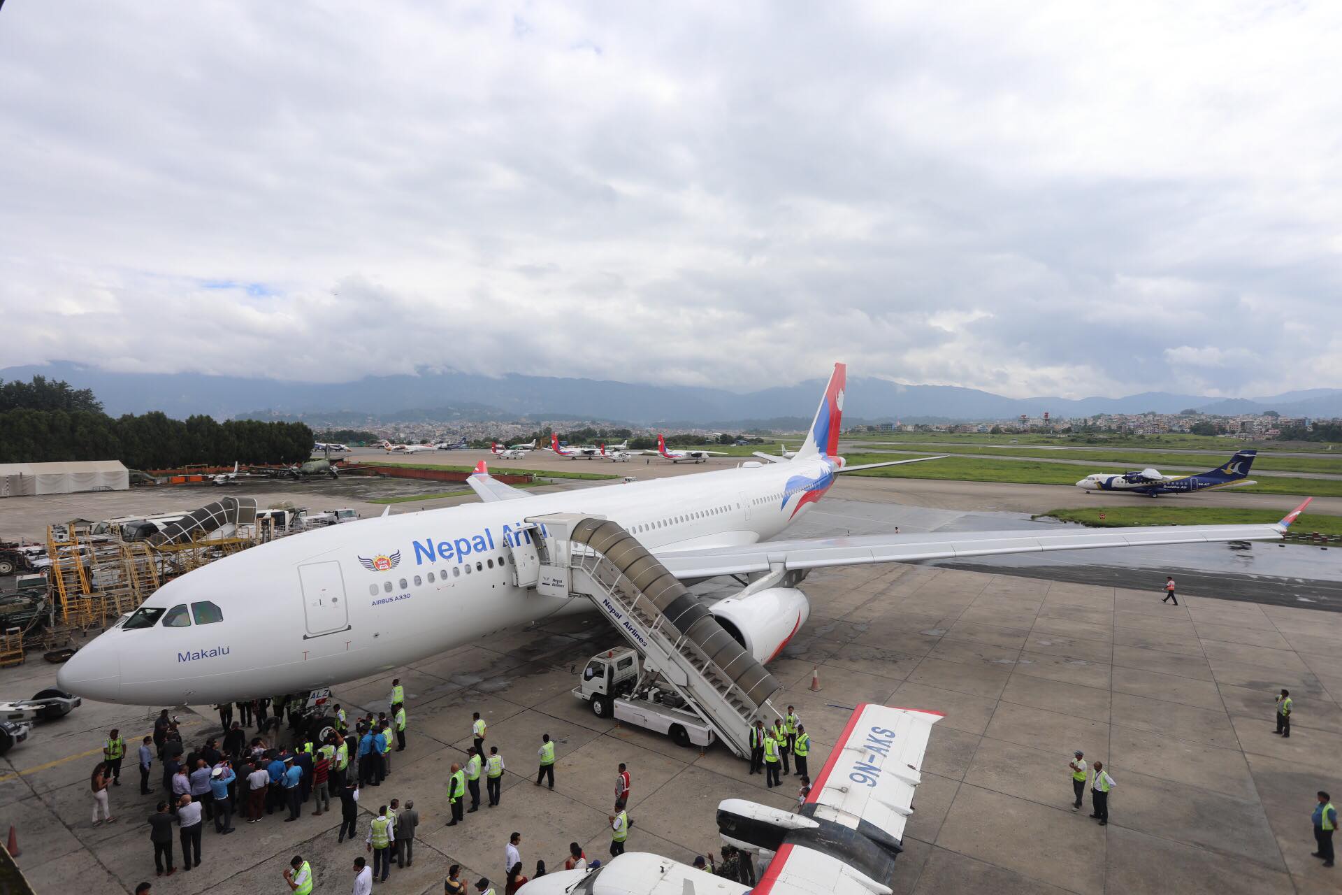 एयरबस ३३०‘मकालु’ ले नियमित उडान बैंककबाट सुरु