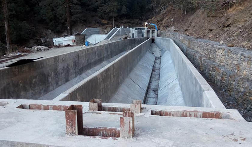 १४ मेघावाट क्षमताको घारखोला जलविद्युत् आयोजनाको परीक्षण सफल