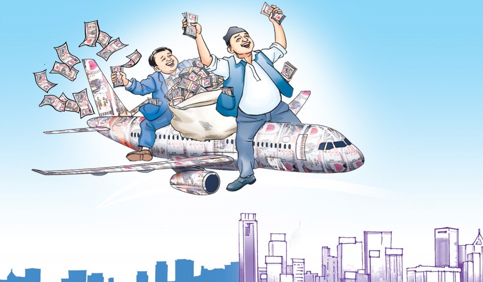 विदेश भ्रमणमा सरकारी ढुकुटीबाट २४ करोड रुपैयाँ खर्च