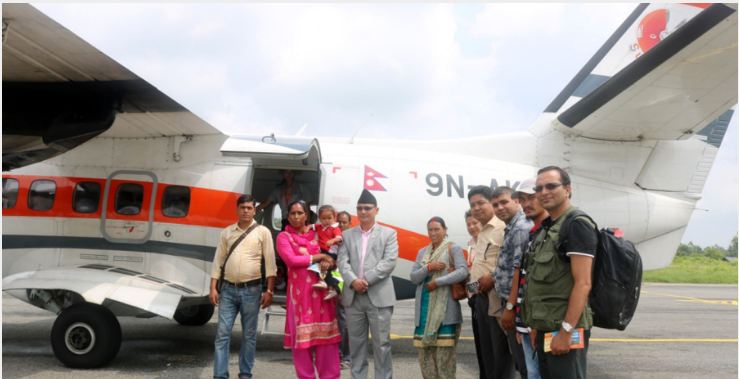 सुर्खेत–जुम्ला हवाई सेवा शुरु