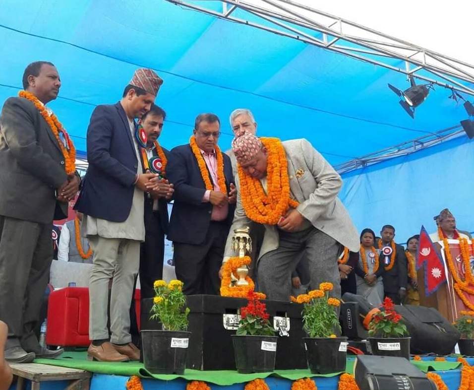 औद्योगिक व्यापार मेलाले स्थानिय बजारमा विविधीकरण ल्याउँछः चण्डीराज ढकाल