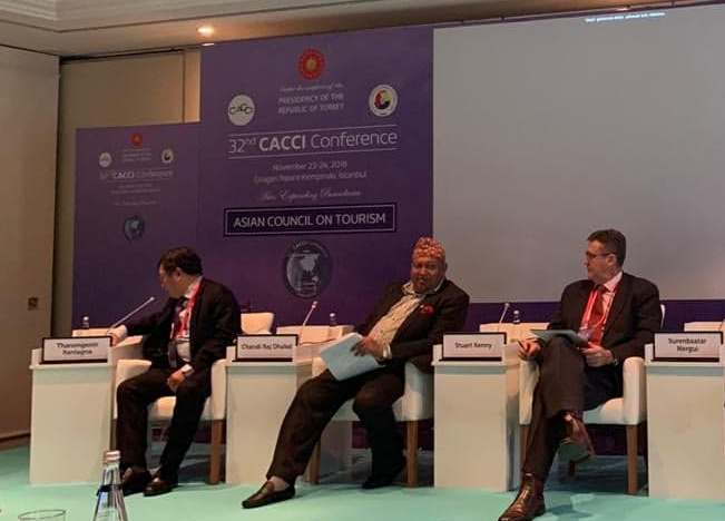 चण्डीराज ढकालको सिएसिसिआईमा संबोधन: पर्यटकको लागि नेपाल सबै भन्दा राम्रो