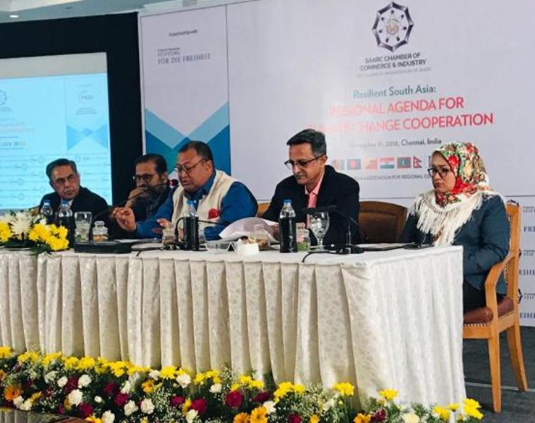 जलवायु परिवर्तन न्यूनिकरण गर्न सार्क राष्ट्रहरुमा सहकार्य आवश्यकः ढकाल