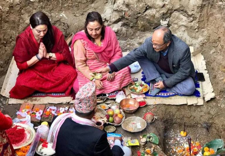 मेगा बैंकको प्रादेशिक कार्यालयको शिलान्यास