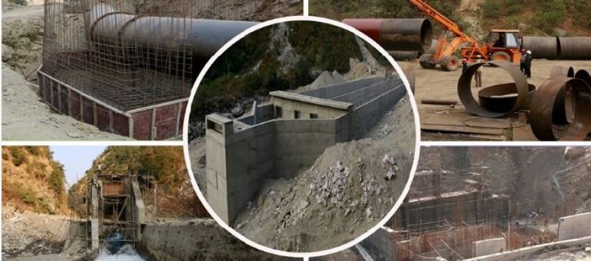 खारेखोला जलविद्युत् आयोजनाको भौतिक प्रगति ७५ प्रतिशत