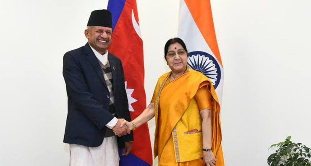 हवाई मार्ग र भारु सटही समस्या समाधानका लागि भारतलाई आग्रह