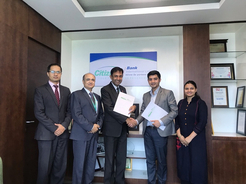 सिटिजन्स बैंक र भेनस हस्पिटल बिच सहकार्य