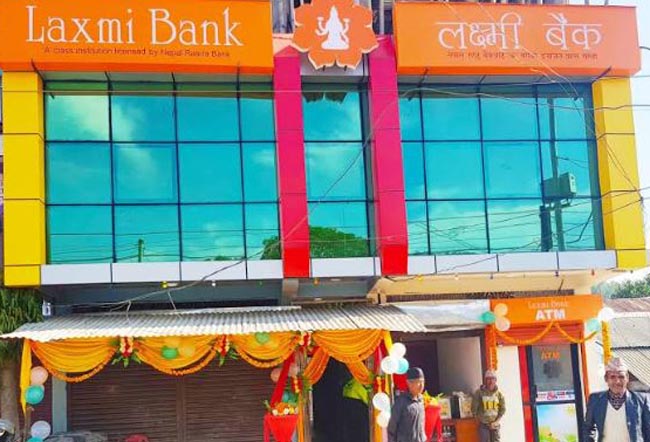 लक्ष्मी बैंक नयाँ शाखा सुर्खेतको छिञ्चुमा