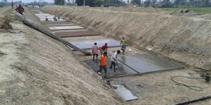 सिक्टा सिँचाइको काम १४ वर्षमा ६० प्रतिशत मात्रै