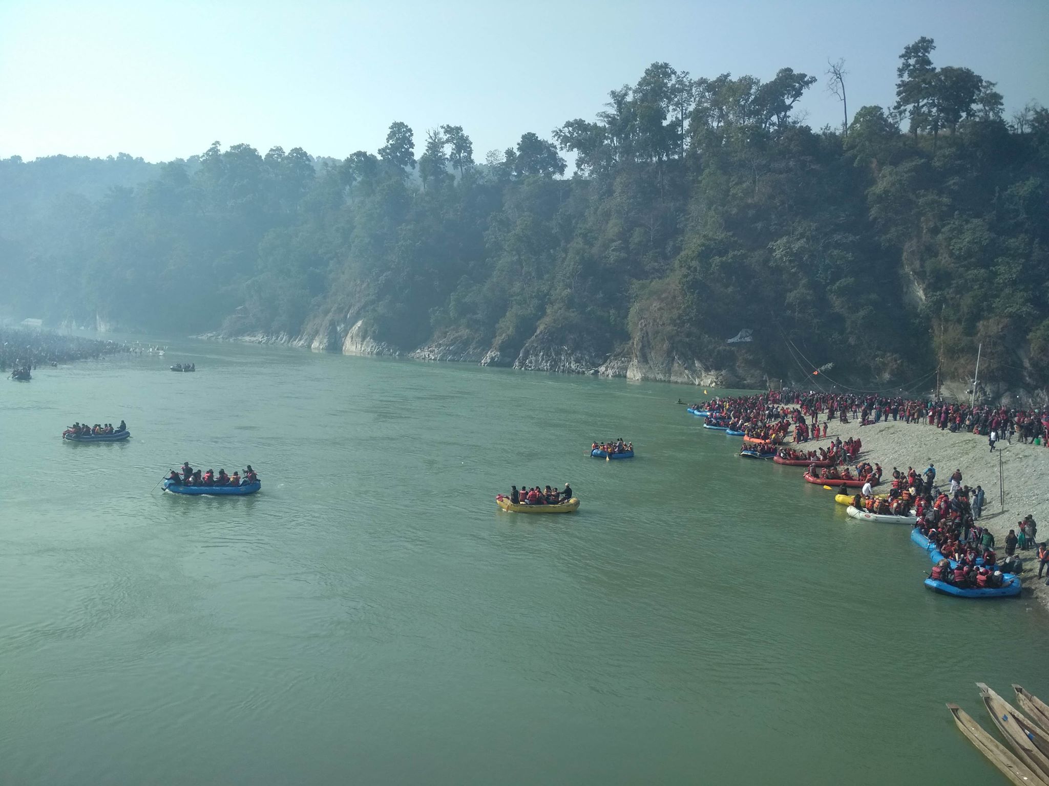 देवघाटमा ७ लाख भक्तजन