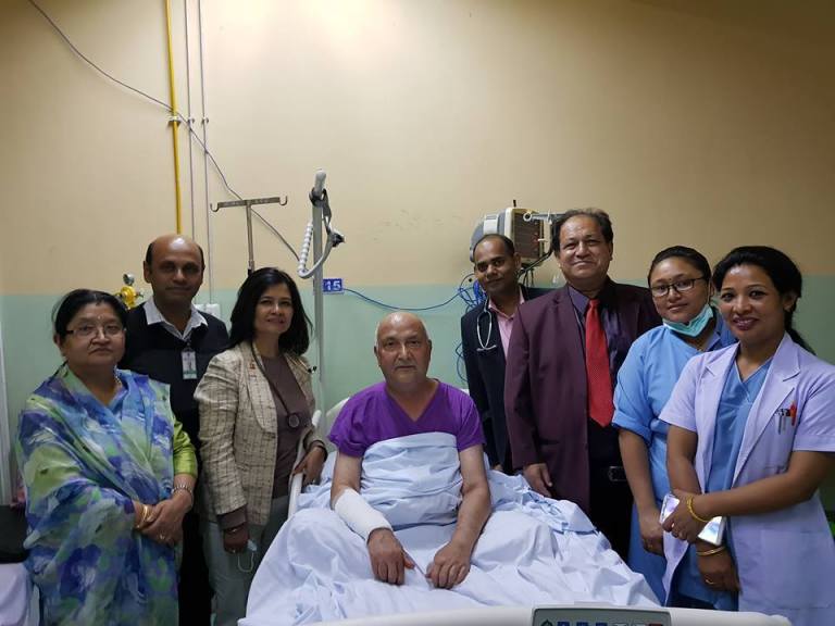 प्रधानमन्त्री ओलीको मिर्गौला प्रत्यारोपण सफल