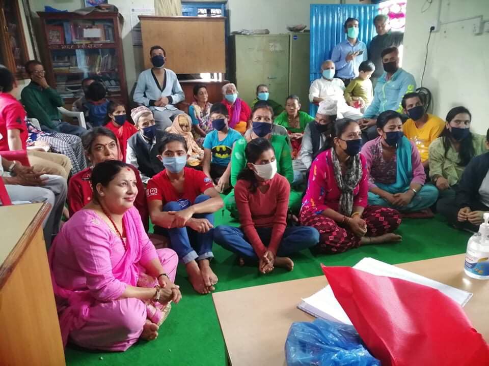 अपांगता भएकाहरूलाई सीप क्षमता अभिवृद्धि  तालिम