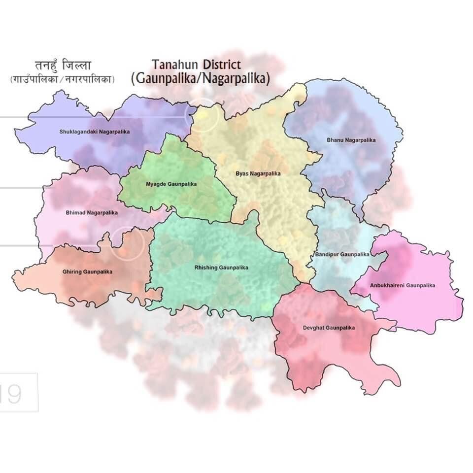 तनहुँ मा कुलसंक्रमित १६४ जना पुग्यो ,निको भएर घर फर्किनेको संख्या१००