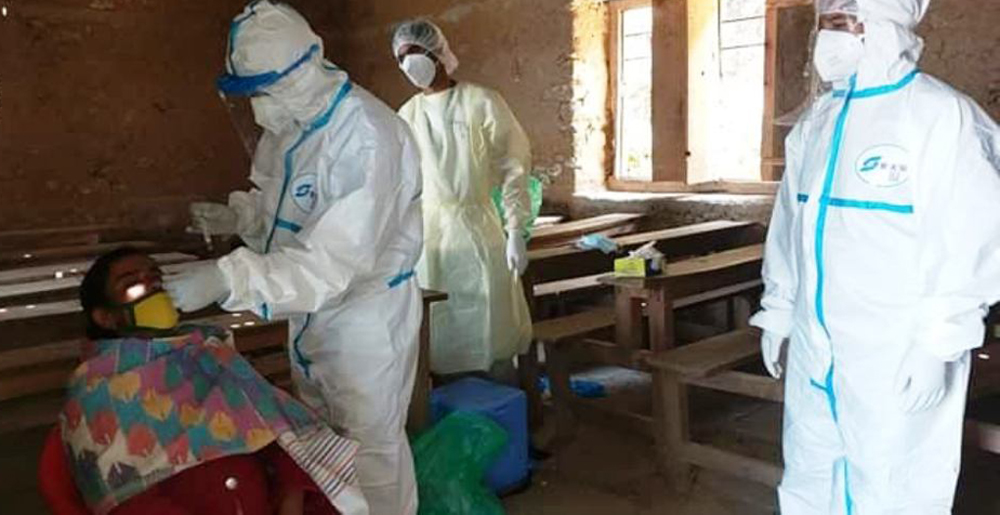 सकसमा स्वास्थ्यकर्मी