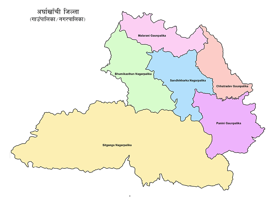 अर्घाखाँचीमा आज बिहान ६ बजेदेखि १ हप्ता लकडाउन