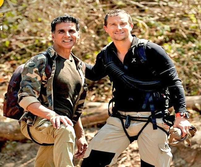 बेयर ग्रिल्ससँग मिलेर अक्षय कुमारले बनाए इतिहास
