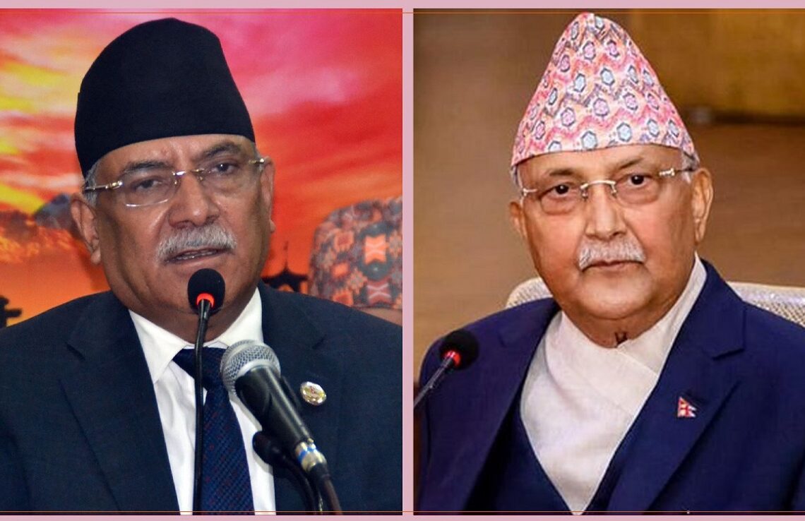 प्रचण्डले राजीनामा दिन अस्वीकार गरेपछि एमालेले गर्‍यो ‘सवक सिकाउने’ निर्णय