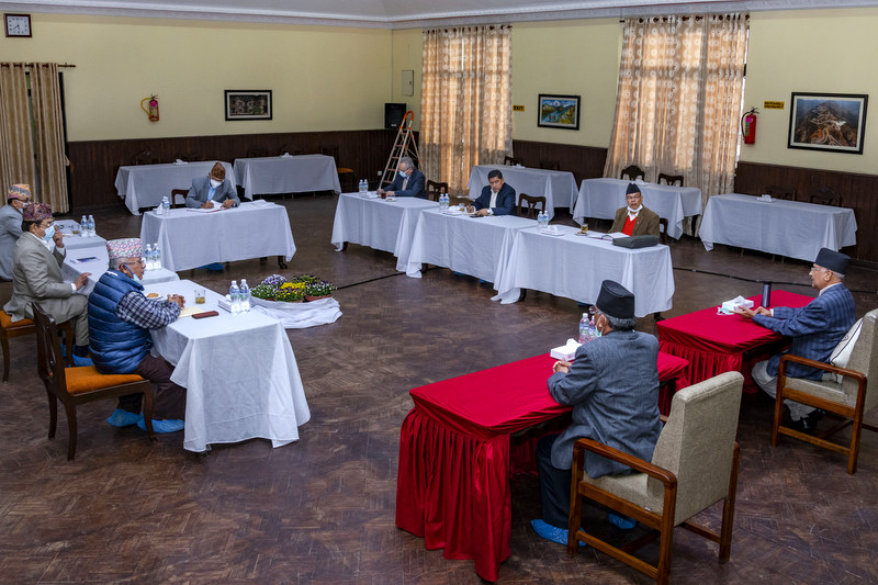 नेकपा सचिवालय बैठक सुरु : अबको अर्थमन्त्री वामदेव कि खतिवडा ?