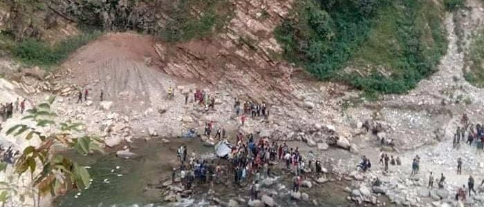 जाजरकोटमा जिप दुर्घटनामा परी मृत्यु हुनेको संख्या ७ पुग्यो