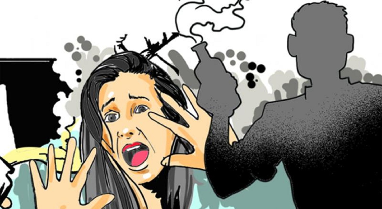 जनकपुरमा युवतीमाथि एसिड प्रहार