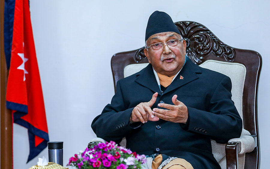 म अहिले राजीनामा दिन्नँ : ओली