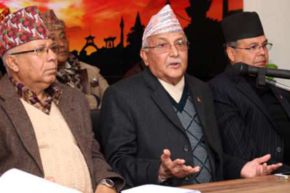 पूर्व एमालेहरुलाई मिलाउने प्रयासमा ओली समूह