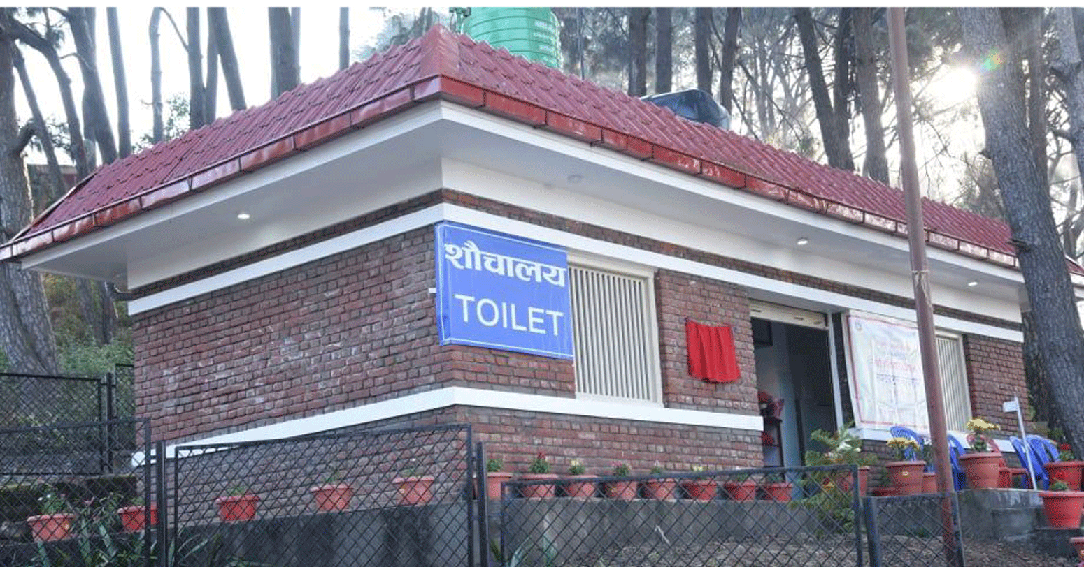 कोरियन नागरिकको सहयोगमा विद्यालयमा शौचालय