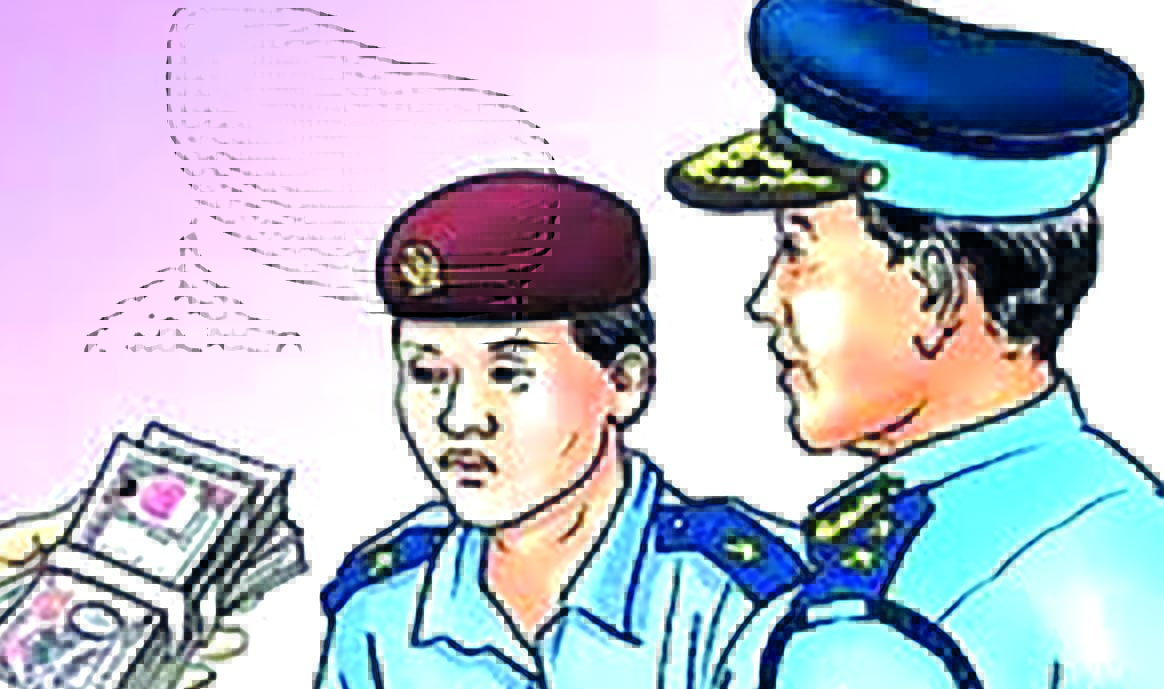 ट्राफिक प्रहरीलाई घुस दिन खोज्ने १ चालक पक्राउ