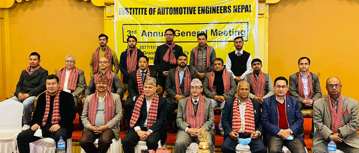 इन्स्टिच्युट अफ अटोमोटिभ इन्जिनियर्स नेपालको अध्यक्षमा सुशिल तण्डुकार