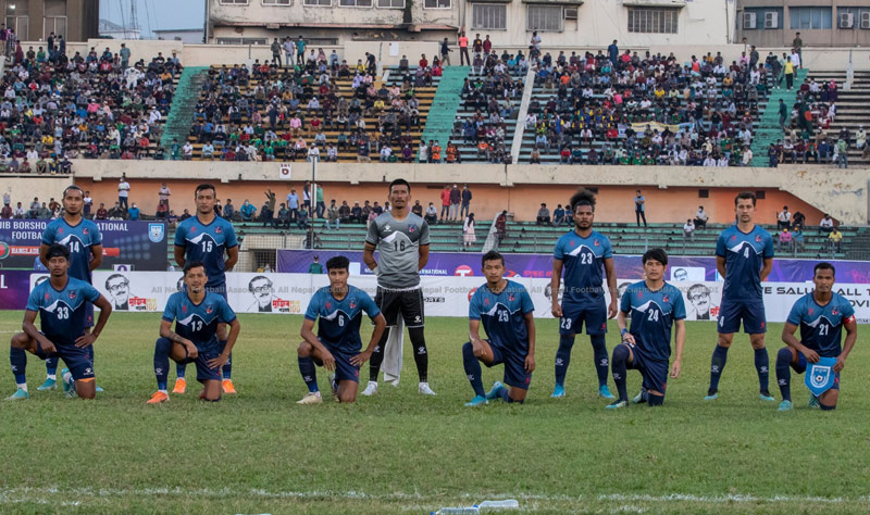 फिफा वरियतामा नेपालको तीन स्थान सुधार