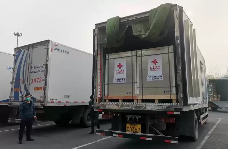 चीनबाट आज थप १० लाख २० हजार डोज भेरोसेल खोप नेपाल आइपुग्यो