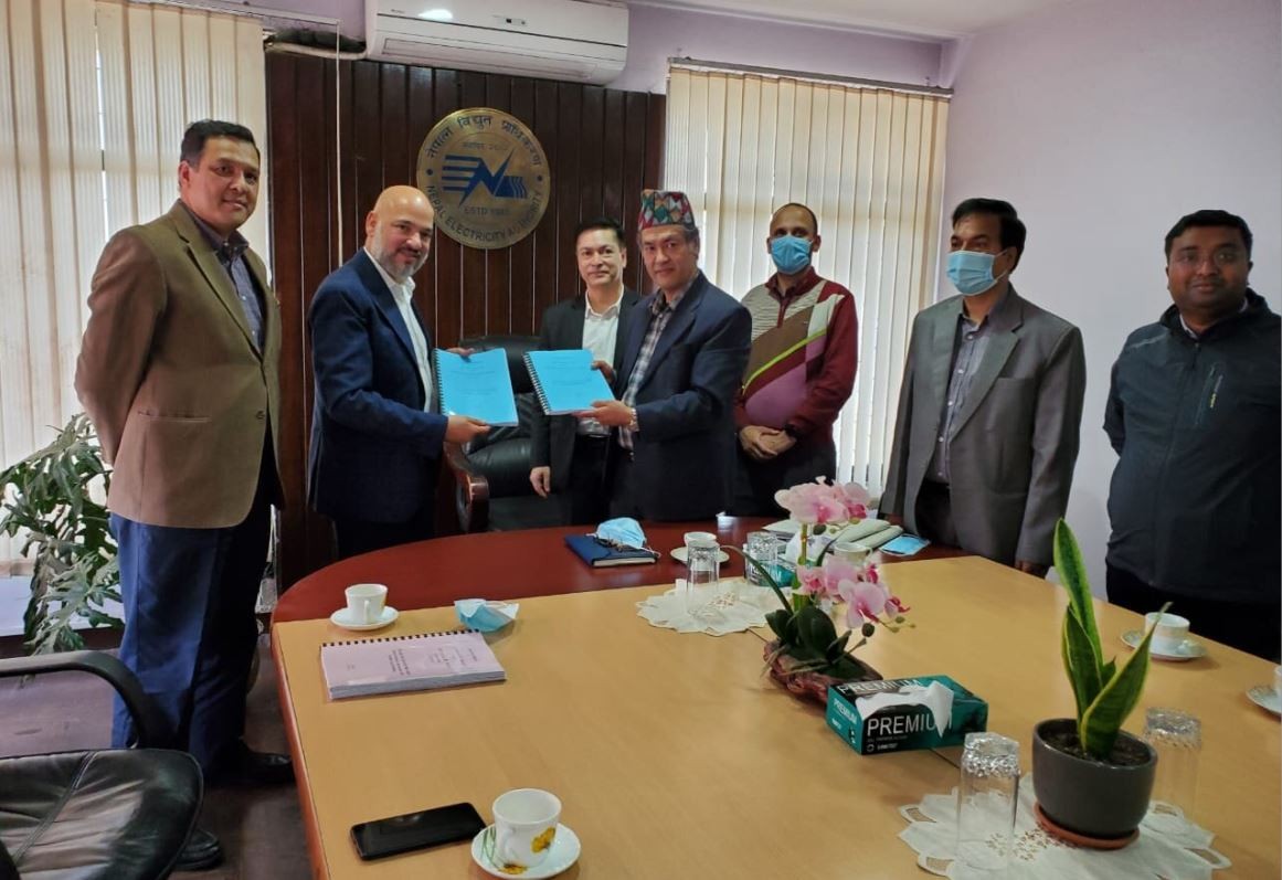 गोल्छा ग्रुप र नेपाल विद्युत प्राधिकरण पीपीएका लागि सम्झौता