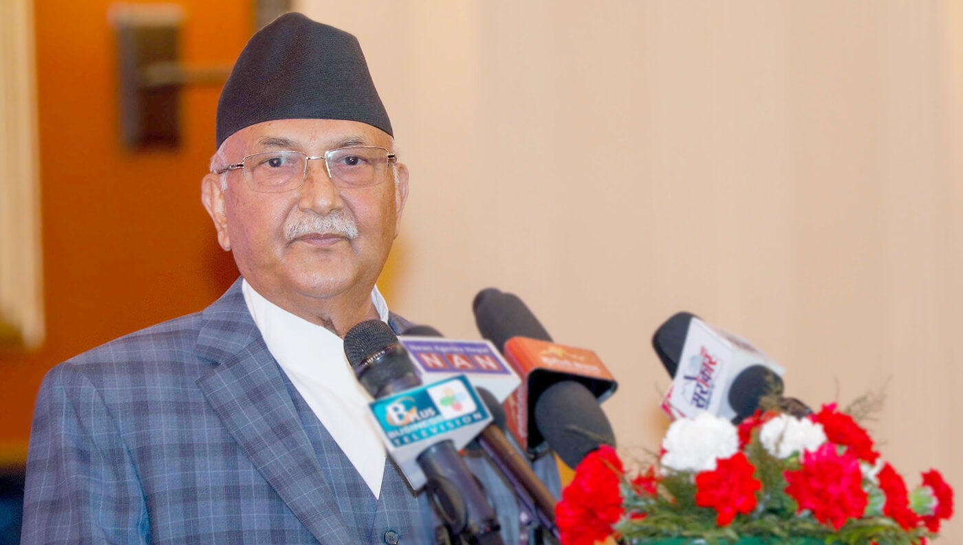 मागपिच्छे राजीनामा दिन सकिँदैन : प्रधानमन्त्री ओली