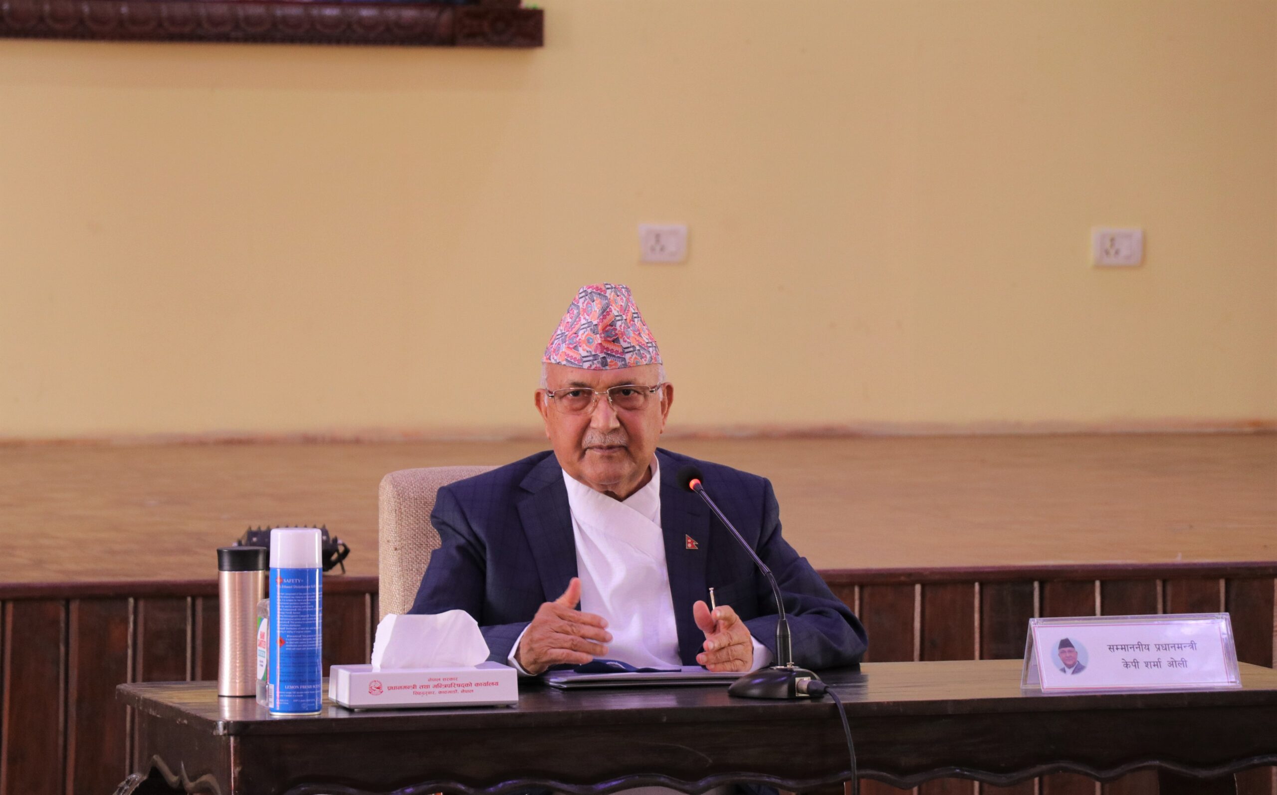 केही भुतपूर्वहरूको लस्करले मिट द प्रेस गरेको देखेको थिएँ :प्रधानमन्त्रीओली