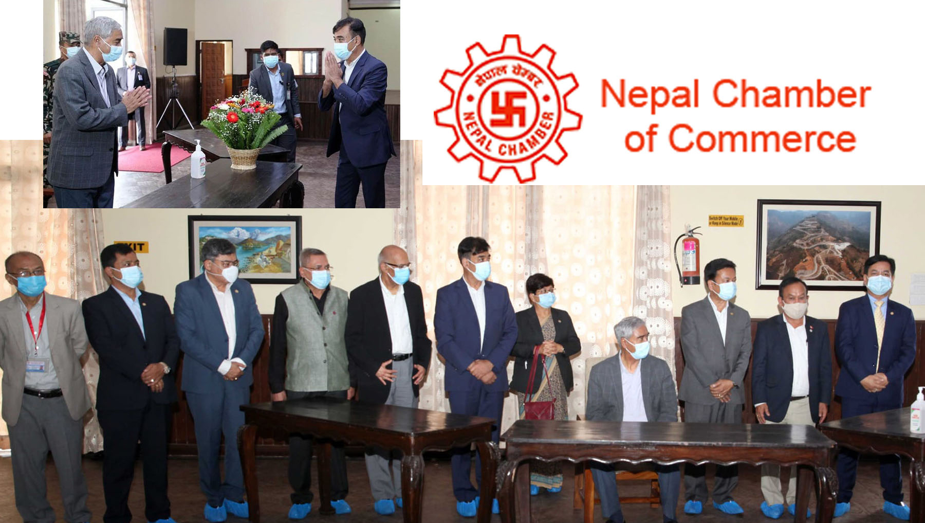 प्रधानमन्त्री देउवालाई भेटेर चेम्बरले भन्यो– कुल आयातको १० प्रतिशत खोप हामीलाई चाहिन्छ