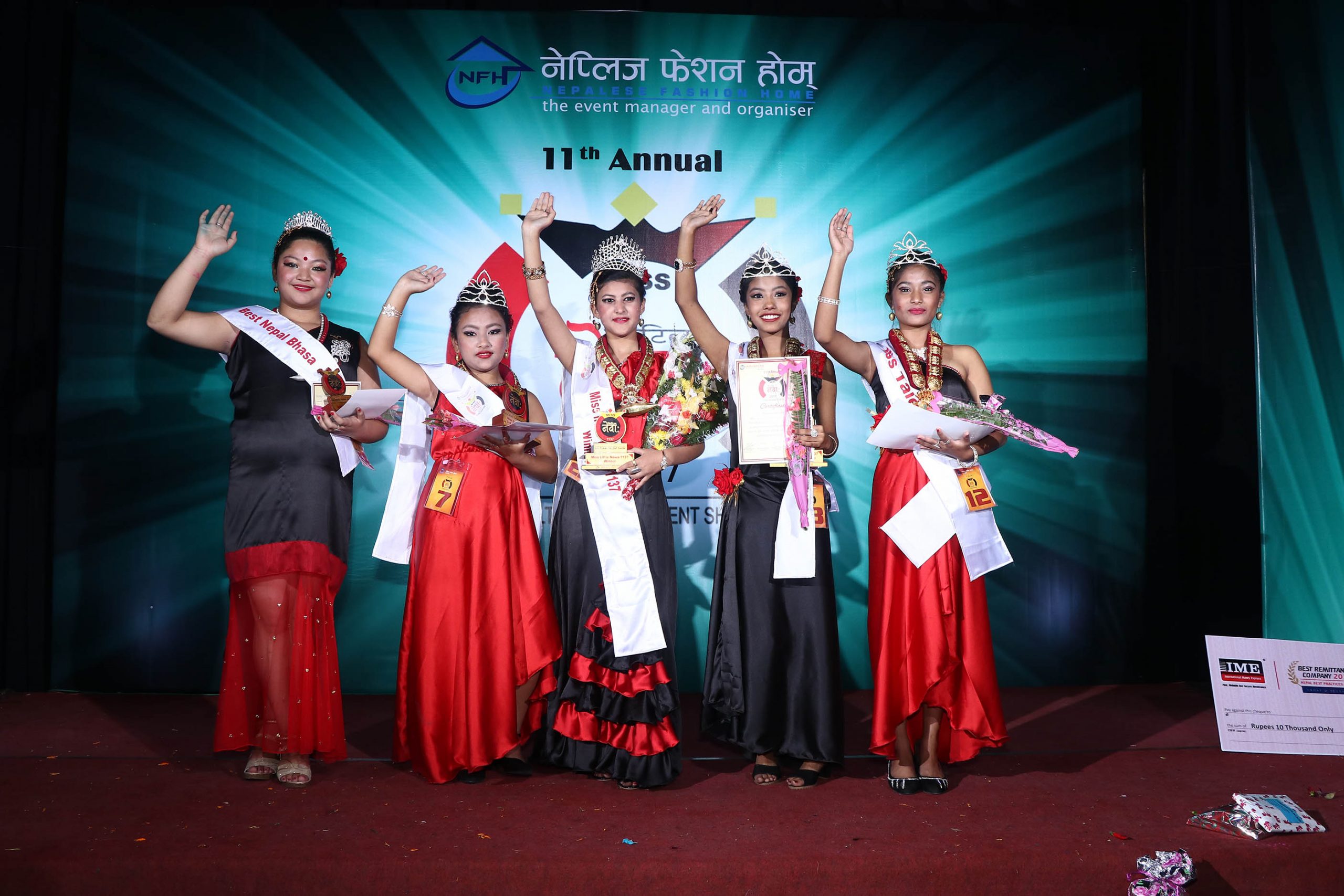 नेप्लिज फेशन होमको आयोजनामा मिस लिटिल नेवा: ११४१ आयोजना हुदै