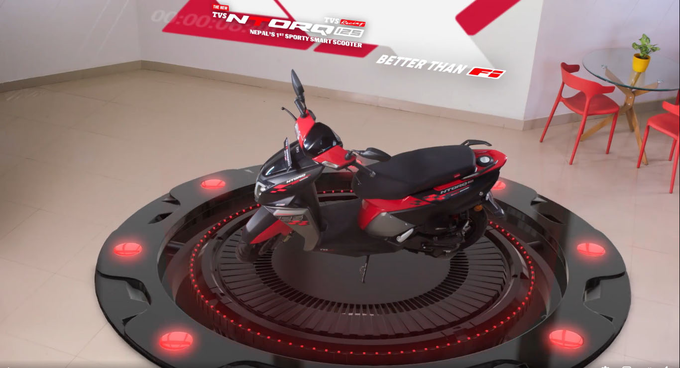 TVS Motor Company launches BS-VI TVS NTORQ 125 in Nepal