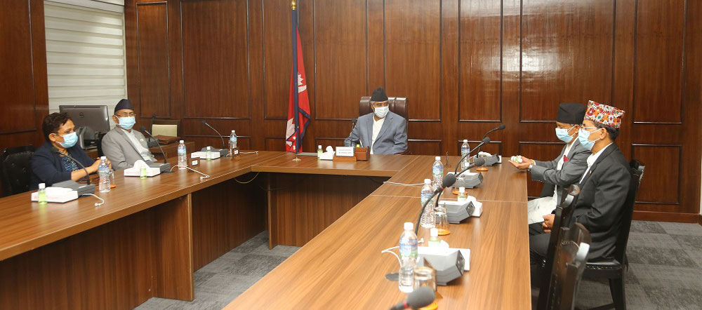 साउन ३ गते प्रतिनिधिसभा बैठक बोलाउन मन्त्रिपरिषद्को सिफारिस