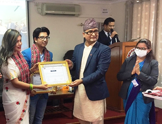 प्रकाश सपुत र सुनिता दुलाल विपद् जोखिम न्यूनीकरण सद्भावना दूतमा नियुक्त