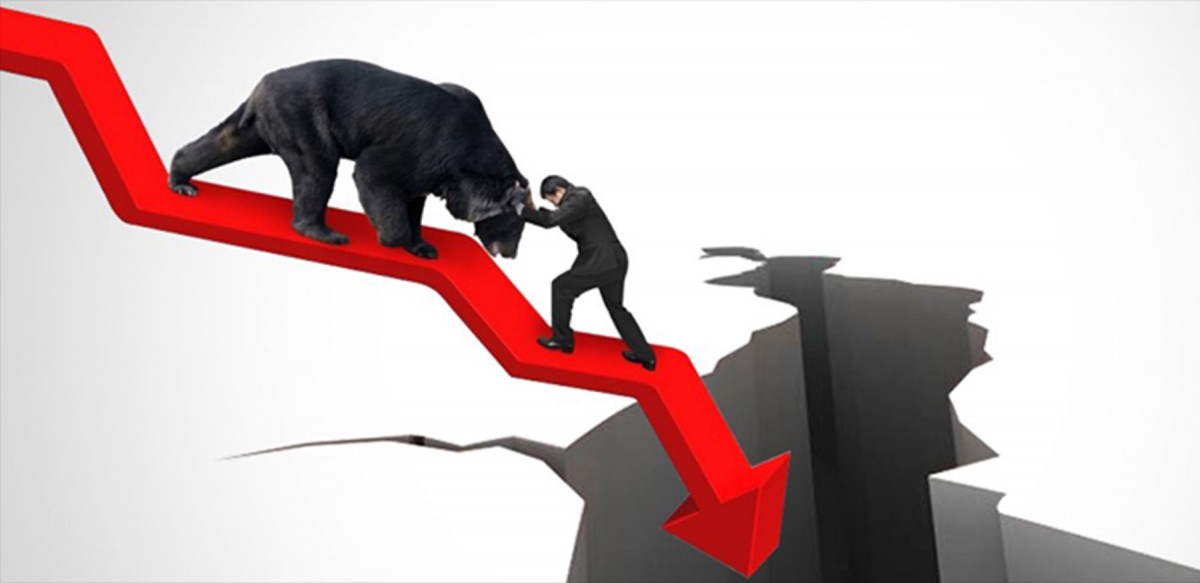 शेयर बजारमा दोहोरो अंकको  गिरावट,१४ अर्ब ३१ करोड रुपैयाँको कारोबार