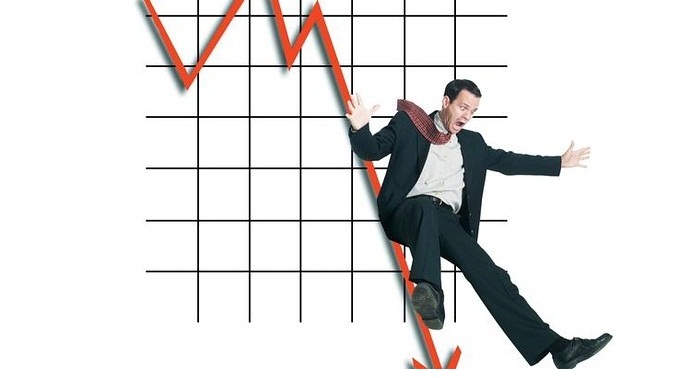 सेयरबजारमा दोहोरो अंकको गिरावट,