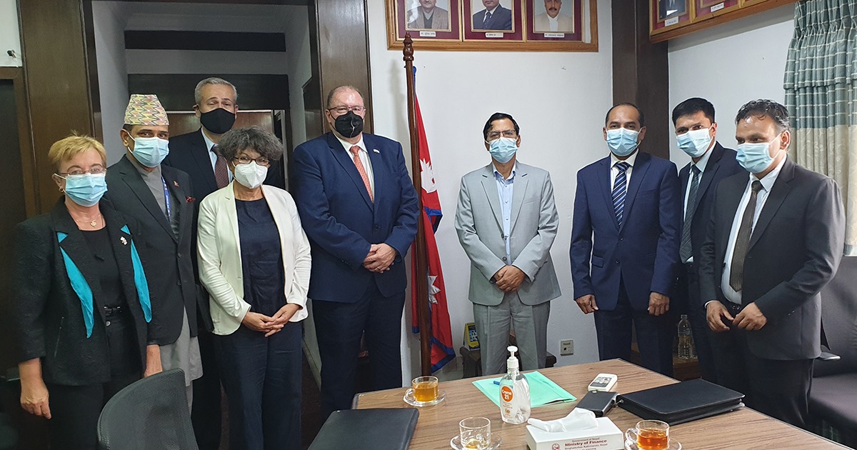 नेपाललाई कोभिड–१९ महामारी नियन्त्रणका लागि विश्व बैंकको थप सहयोग आवश्यक छ : अर्थमन्त्री शर्मा