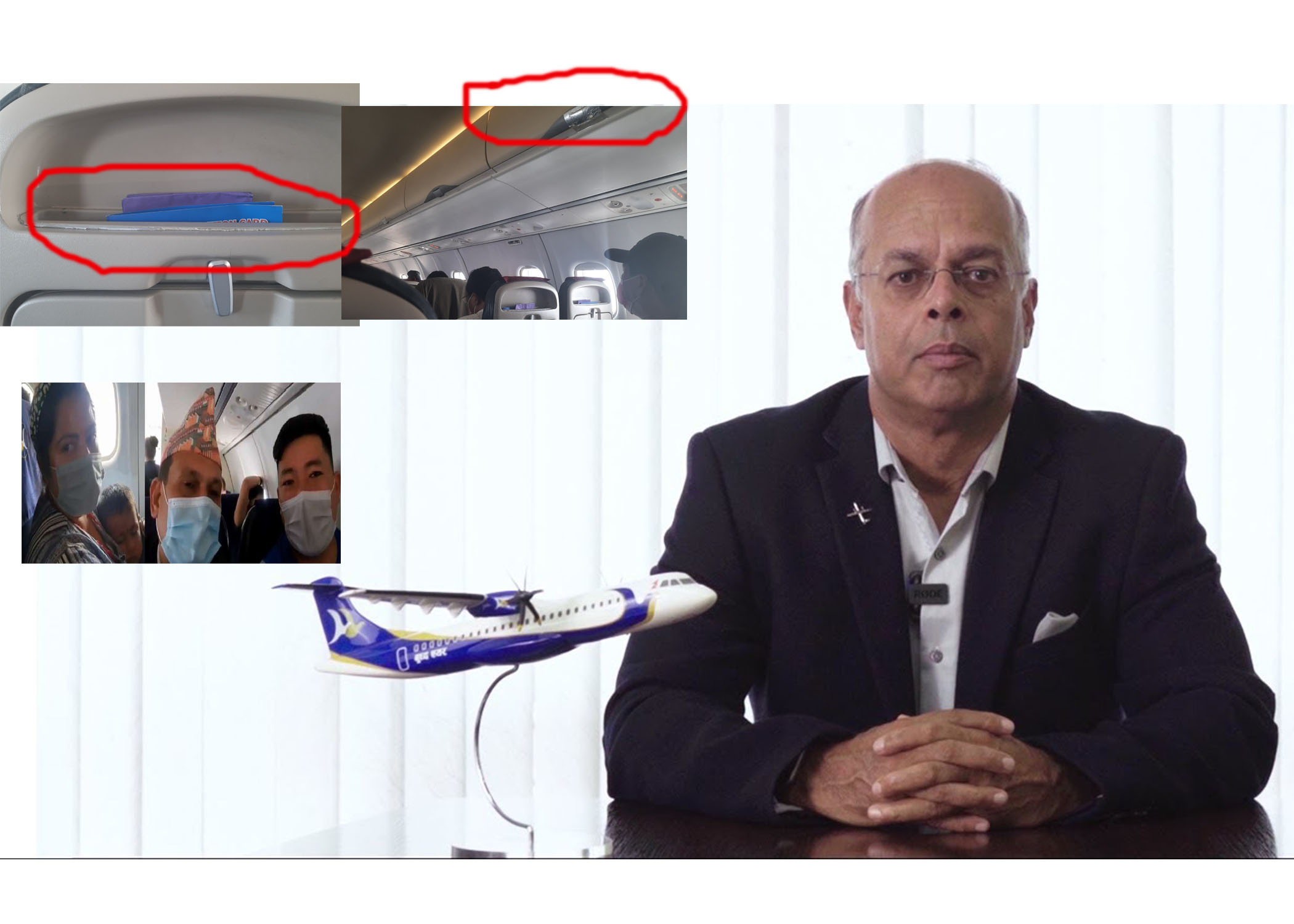 बुद्ध एयर थोत्रा जाहाज लिएर एक्लौटी मार्केट, यात्रुको ज्यान जोखीम