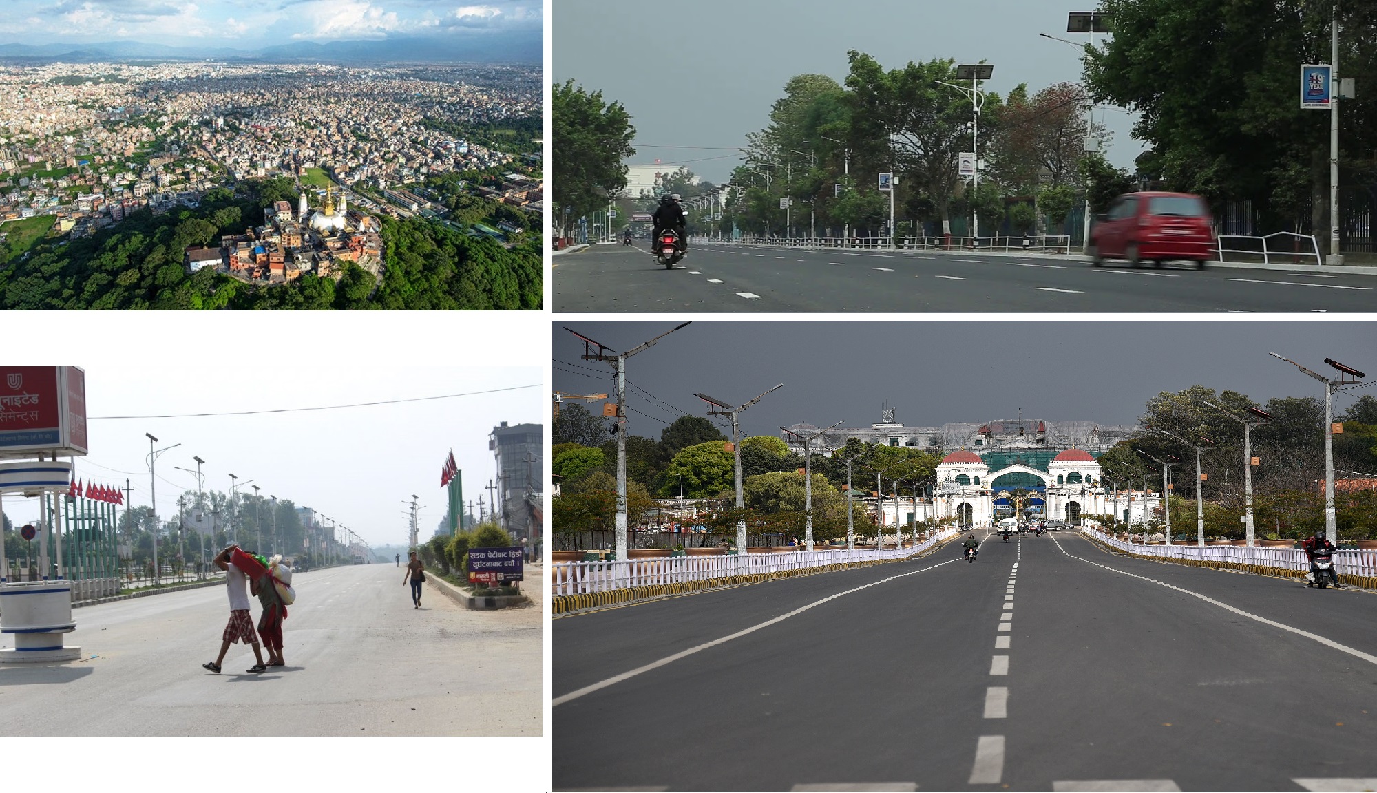 सुनसान बन्यो काठमाडौं